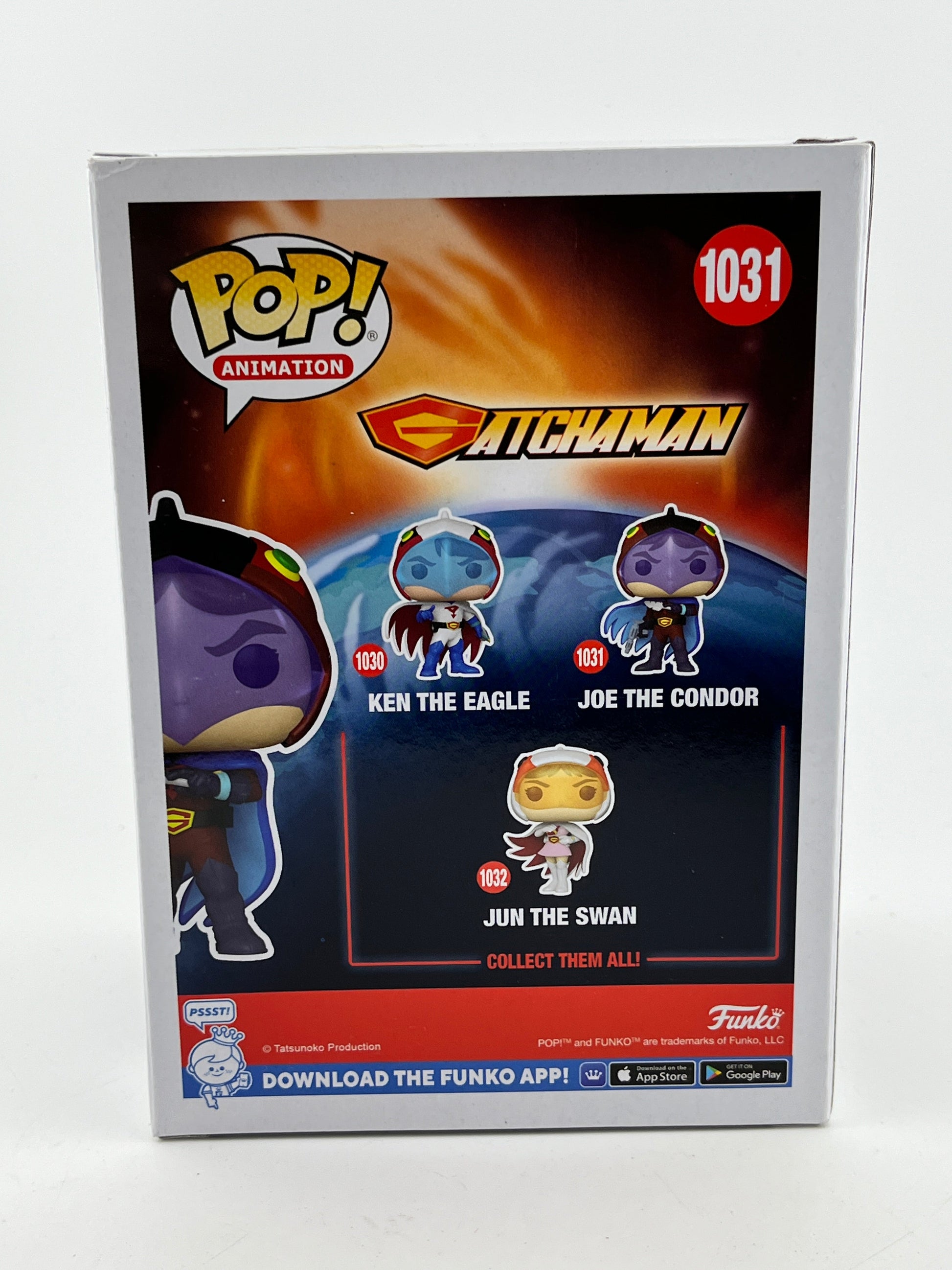 Funko POP! Animation Gatchaman - Joe The Condor #1031 - Vinyl Collectable FRENLY BRICKS - Open 7 Days