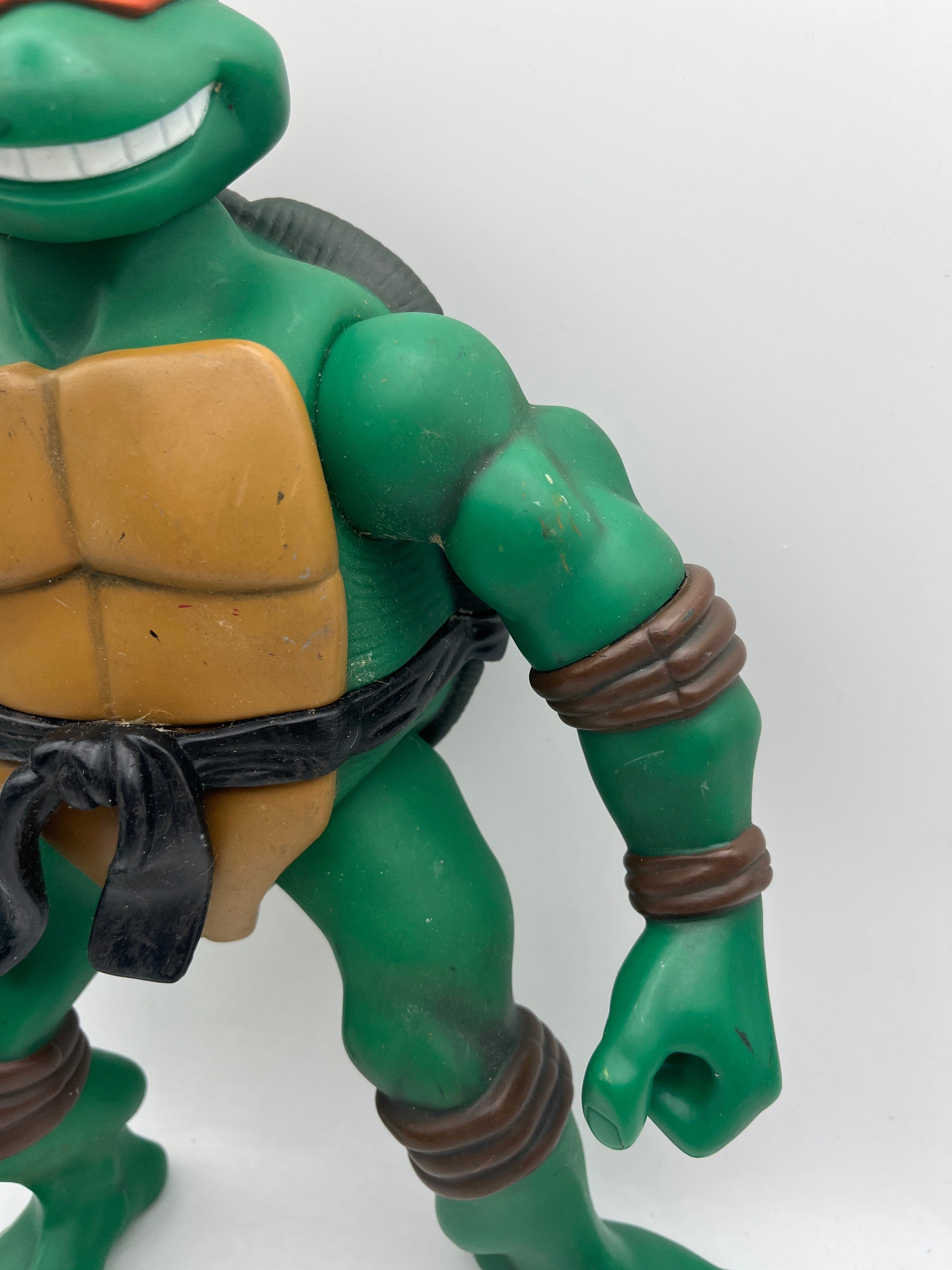 Vintage TMNT Michaelangelo 12" Large Teenage Mutant Ninja Turtles Figure 2002 FRENLY BRICKS - Open 7 Days