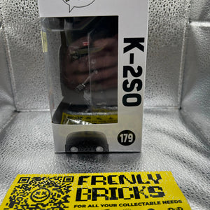 Pop Vinyl Star Wars #179 K-2SO FRENLY BRICKS - Open 7 Days