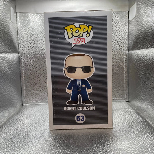 Funko POP! Agents of S.H.I.E.L.D. - Vinyl Bobble-Head - AGENT COULSON #53 FRENLY BRICKS - Open 7 Days