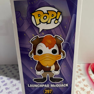 Funko Pop Vinyl Disney Launchpad McQuack #297 FRENLY BRICKS - Open 7 Days