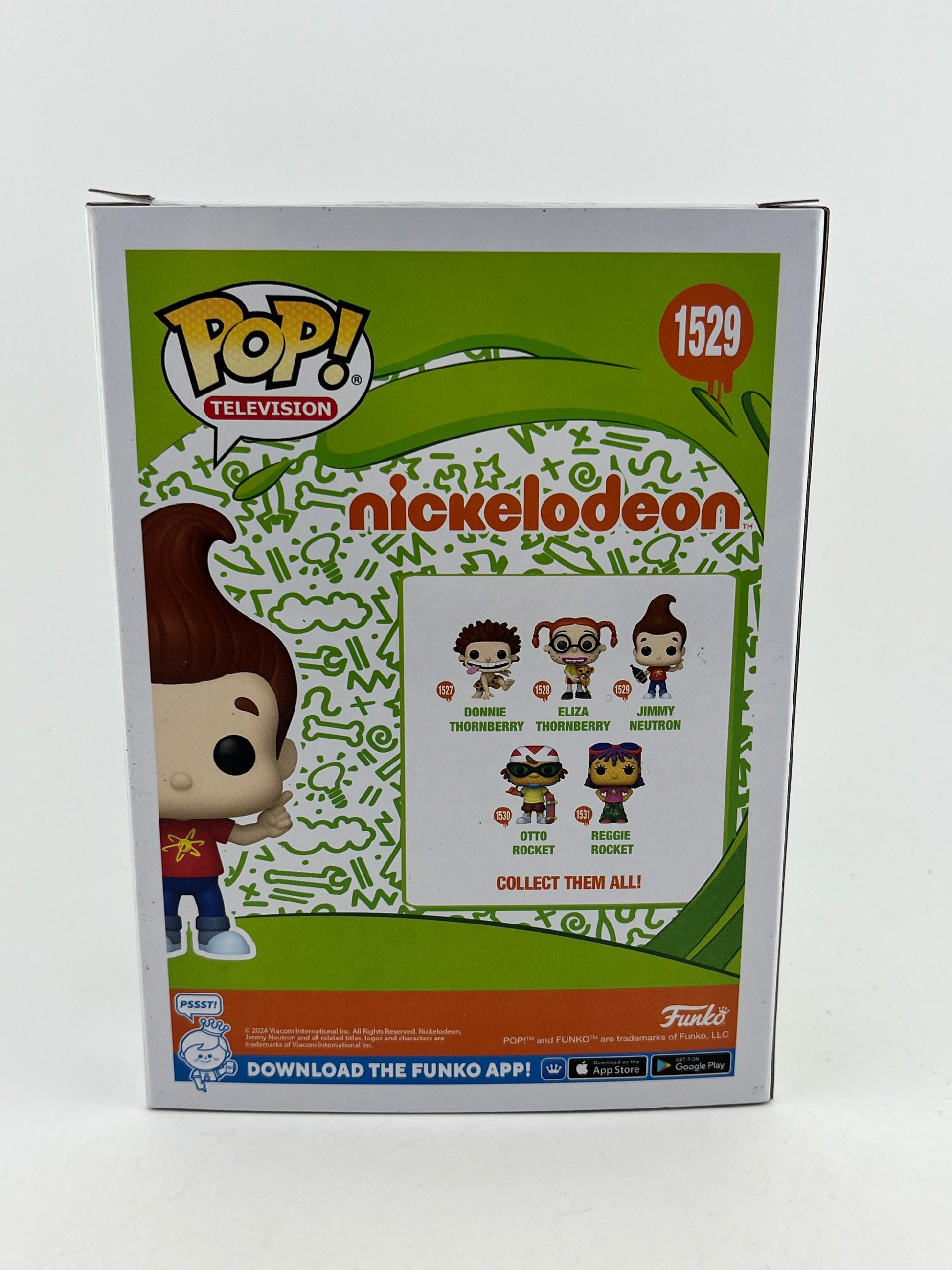 Funko POP! Television Jimmy Neutron #1529 - Vinyl Collectable FRENLY BRICKS - Open 7 Days