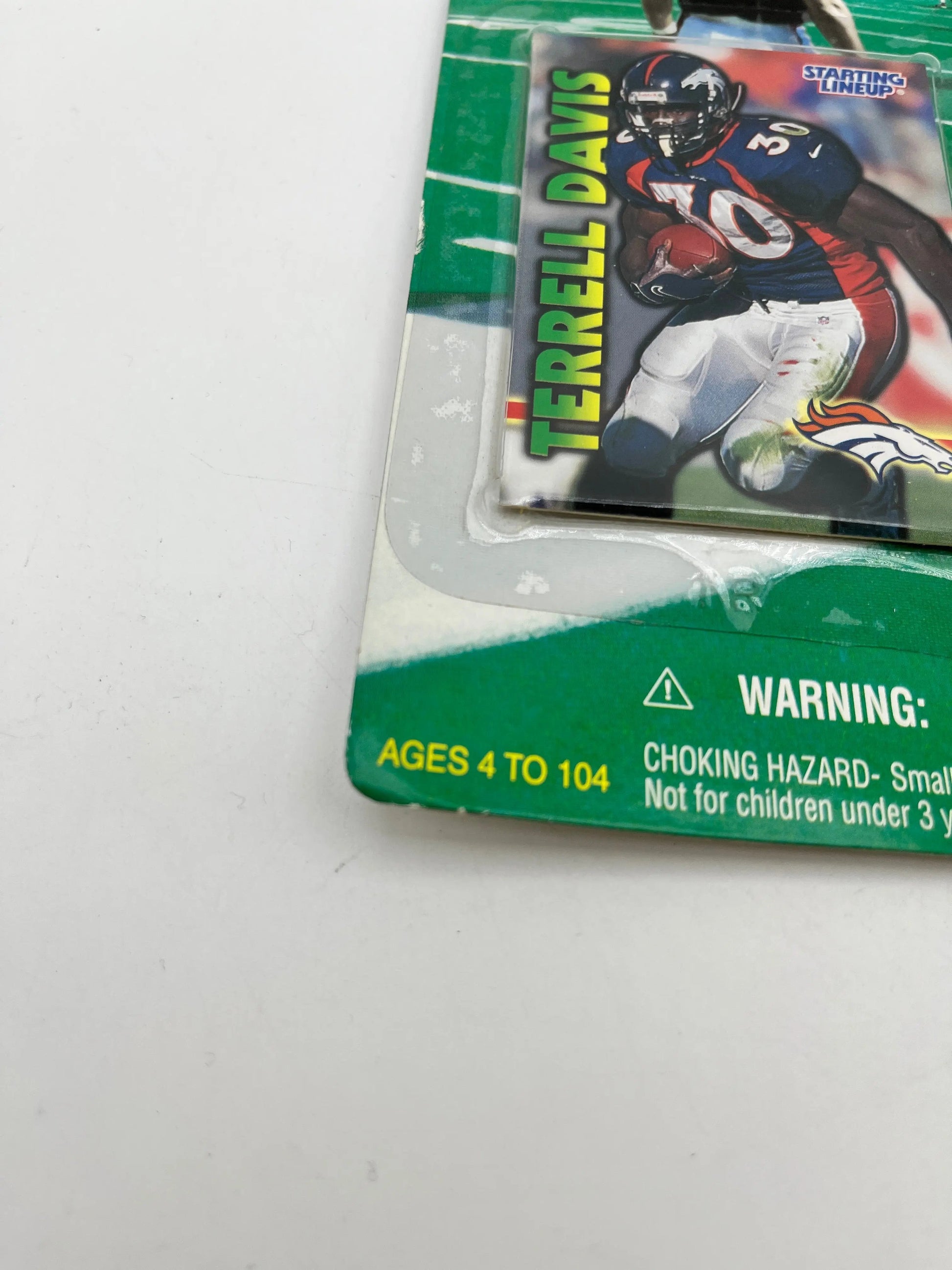 Hasbro 1999-2000 Terrell Davis NFL Denver Broncos Starting Lineup Action Figure FRENLY BRICKS - Open 7 Days