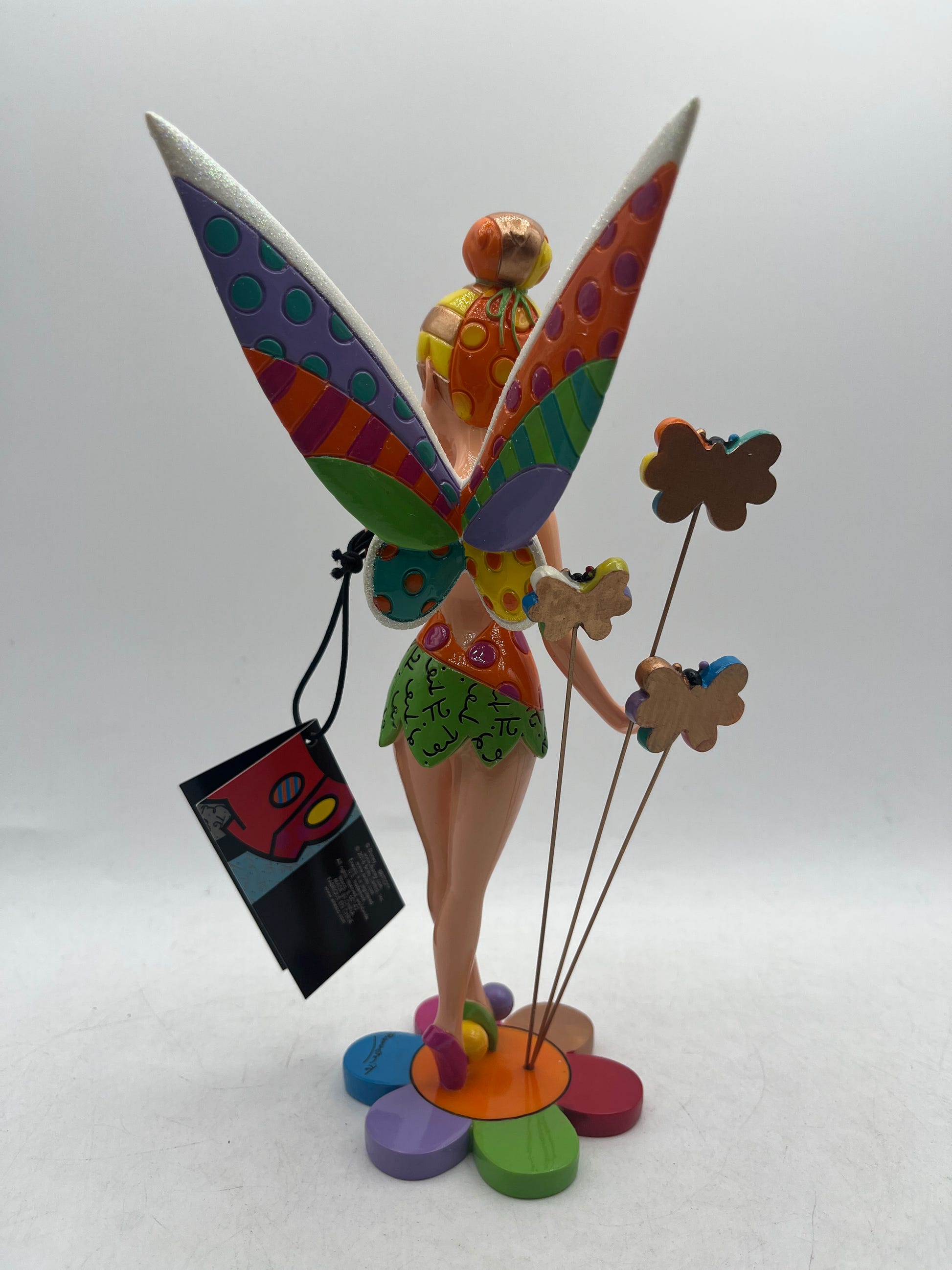Disney By Britto Tinkerbell Figure On Tip Toes Large ERB4058182 (3) image 3