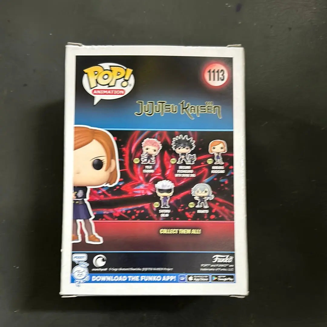 Jujutsu Kaisen - Nobara Kugisaki Pop! Vinyl Figure #1113 FRENLY BRICKS - Open 7 Days