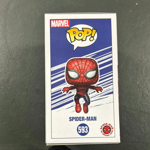 Pop Vinyl Marvel 593 Spider-Man FRENLY BRICKS - Open 7 Days