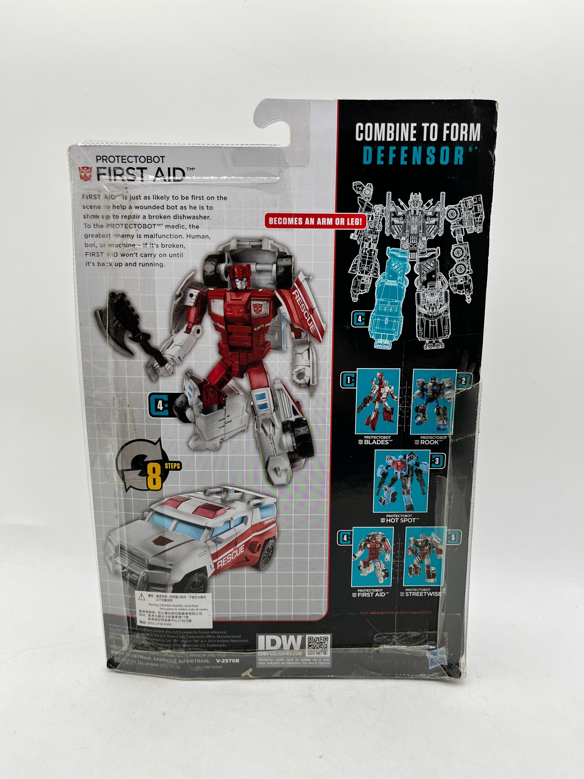 Deluxe Protectobot First Aid | Transformers Generations Combiner Wars - Repainted FRENLY BRICKS - Open 7 Days