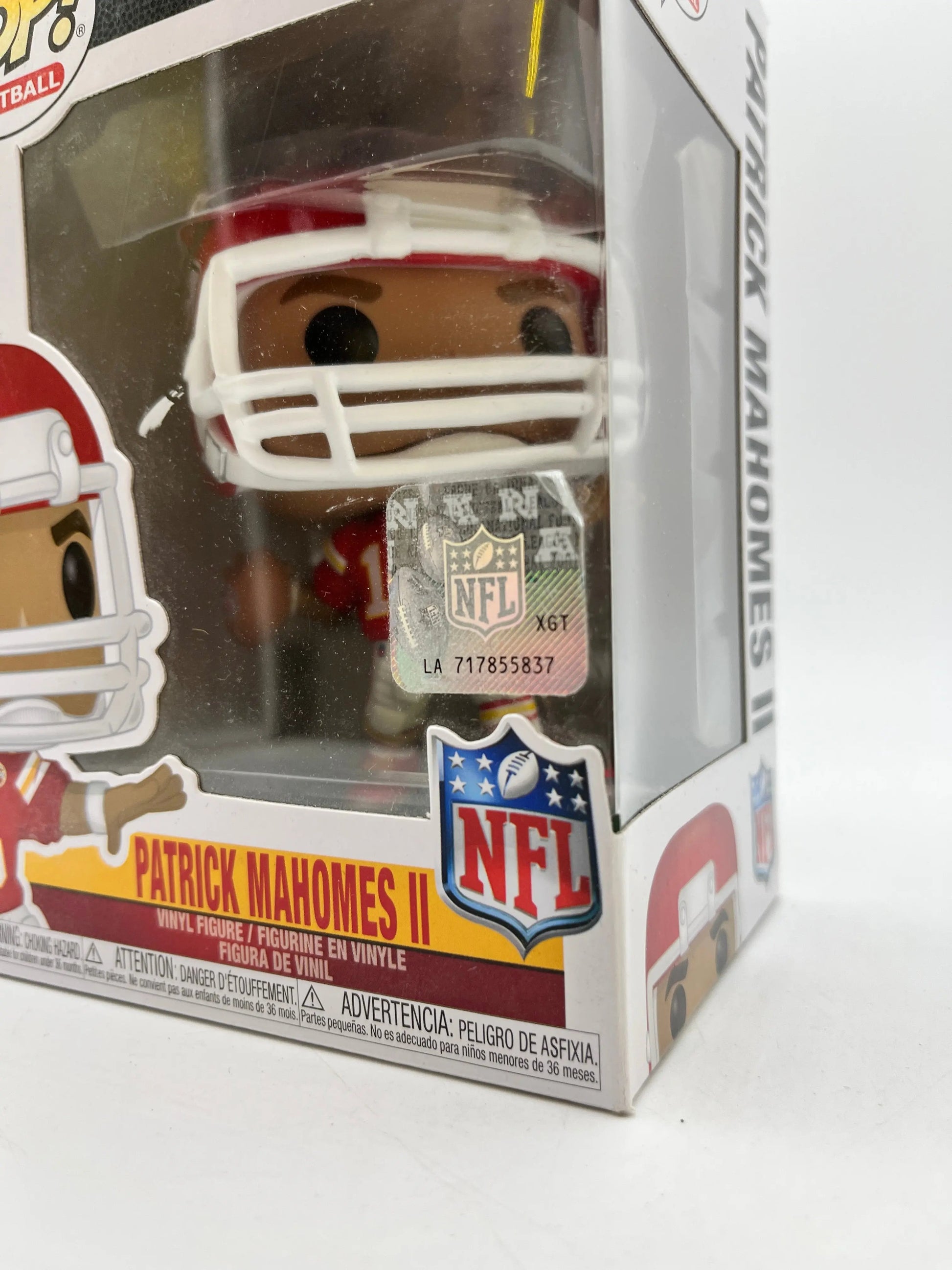 Funko POP! Football Chiefs Patrick Mahomes #148 NFL Sticker - Vinyl Collectable FRENLY BRICKS - Open 7 Days