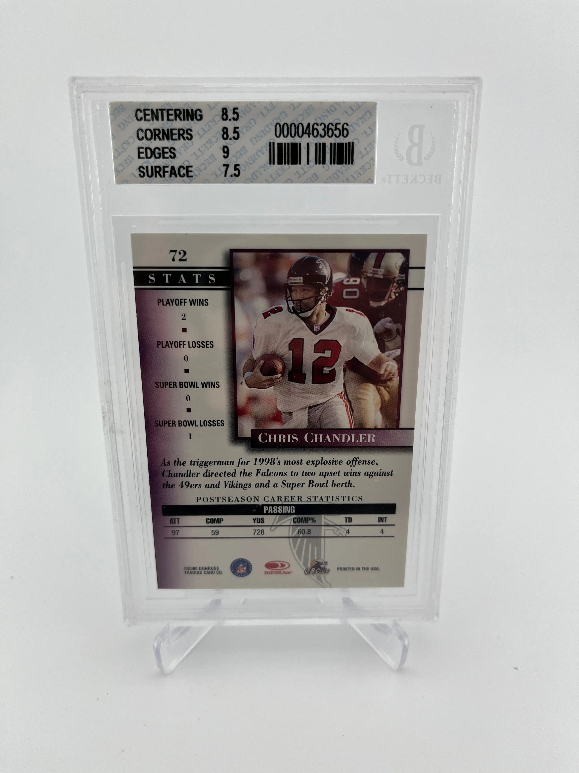 NFL Player Card Lot #7 Autographed/Graded/Numbered FRENLY BRICKS - Open 7 Days