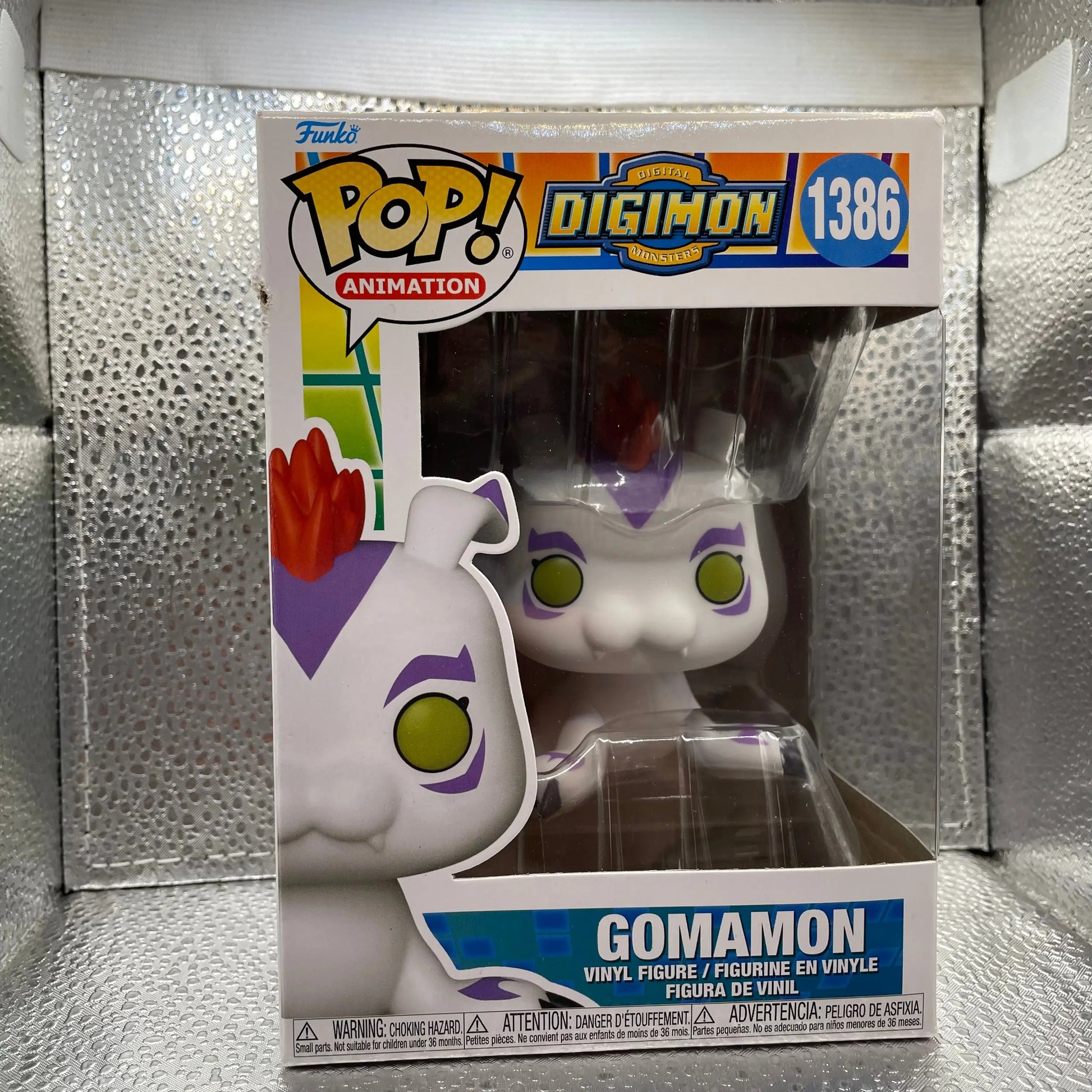 FUNKO POP ANIMATION VINYL FIGURE DIGIMON GOMAMON 1386 FRENLY BRICKS - Open 7 Days