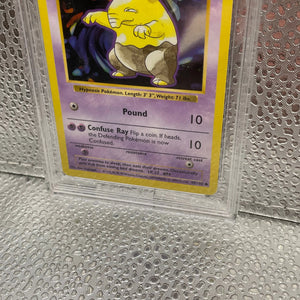 Pokemon TCG - Drowzee 49/102 Base Set  Shadowless WOTC 1999 - TCG 10 Graded FRENLY BRICKS - Open 7 Days