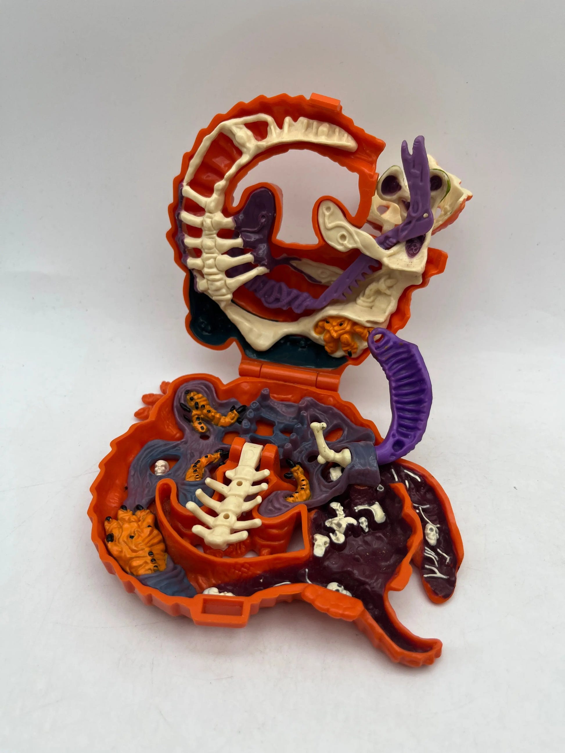 Vintage 1994 Mighty Max Doom Zones Bluebird Lashes Lizard Playset Incomplete FRENLY BRICKS - Open 7 Days image 6