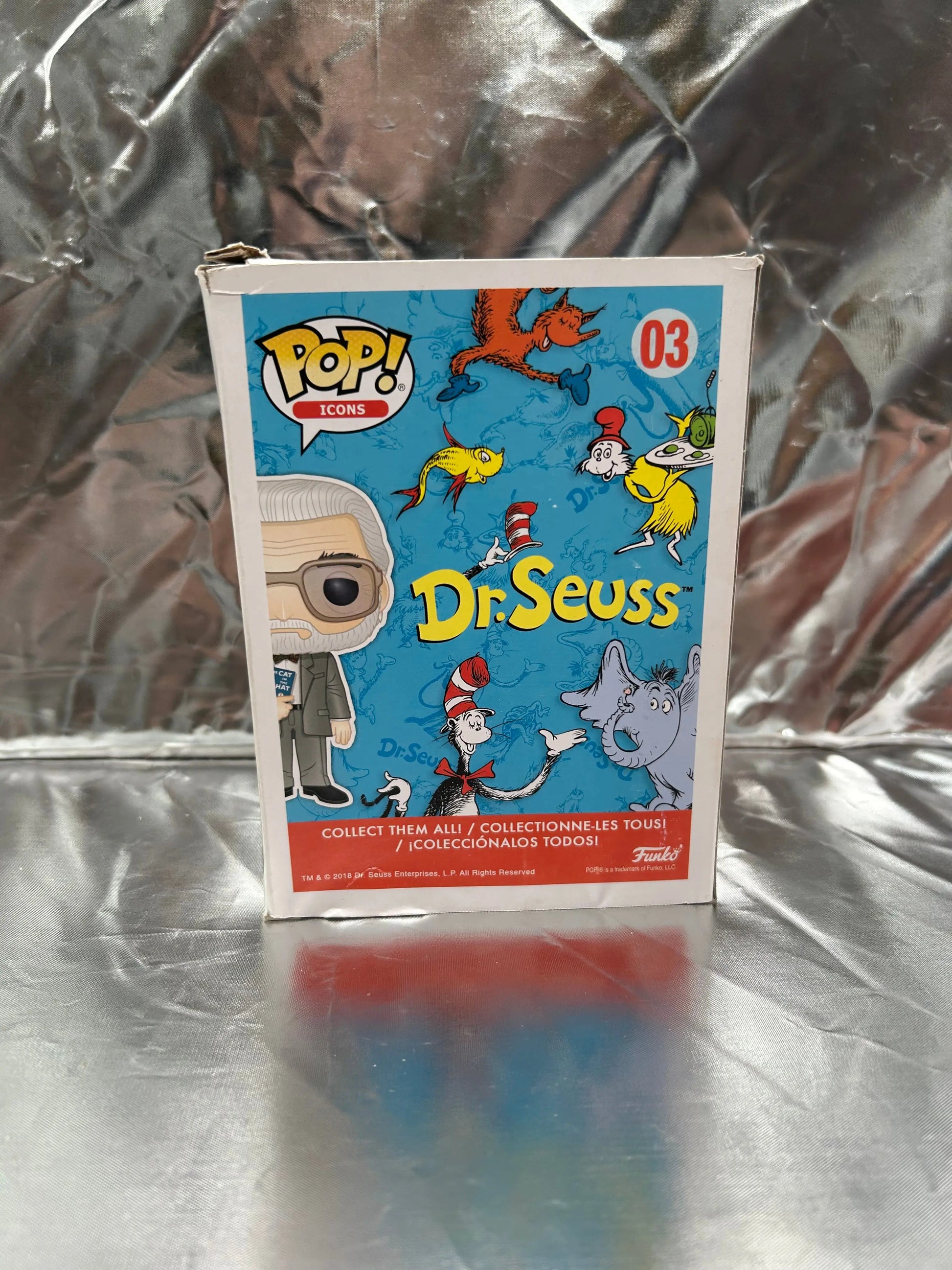 Funko POP Icons - Dr.Seuss - Dr.Seuss #03 FRENLY BRICKS - Open 7 Days