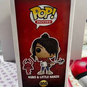 Funko Pop Vinyl Movies Kubo and the Two Strings Kubo & Little Hanzo #650 FRENLY BRICKS - Open 7 Days