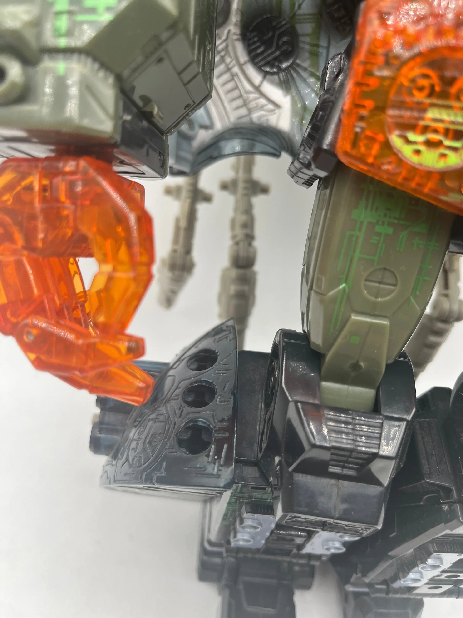 Transformers Energon Supreme Class Dark / Black UNICRON - LOOSE FRENLY BRICKS - Open 7 Days