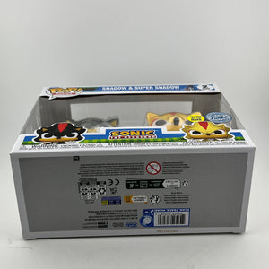 Funko POP! Games Sonic The Hedgehog - Shadow & Super Sonic (2 Pack) - Glow Special Edition FRENLY BRICKS - Open 7 Days
