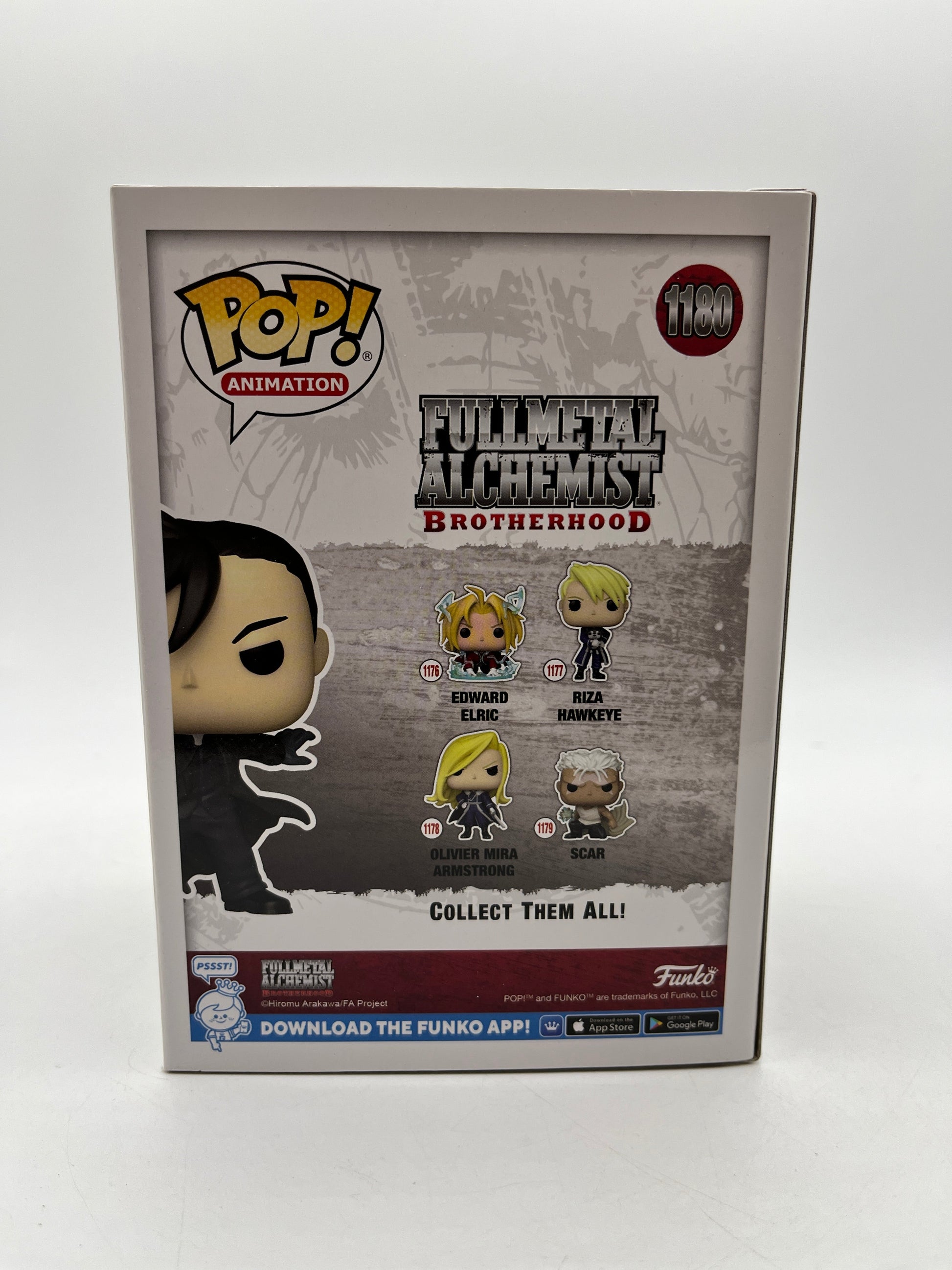 Funko POP! Animation FullMetal Alchemist Brotherhood Greed #1180 - Special Edition FRENLY BRICKS - Open 7 Days