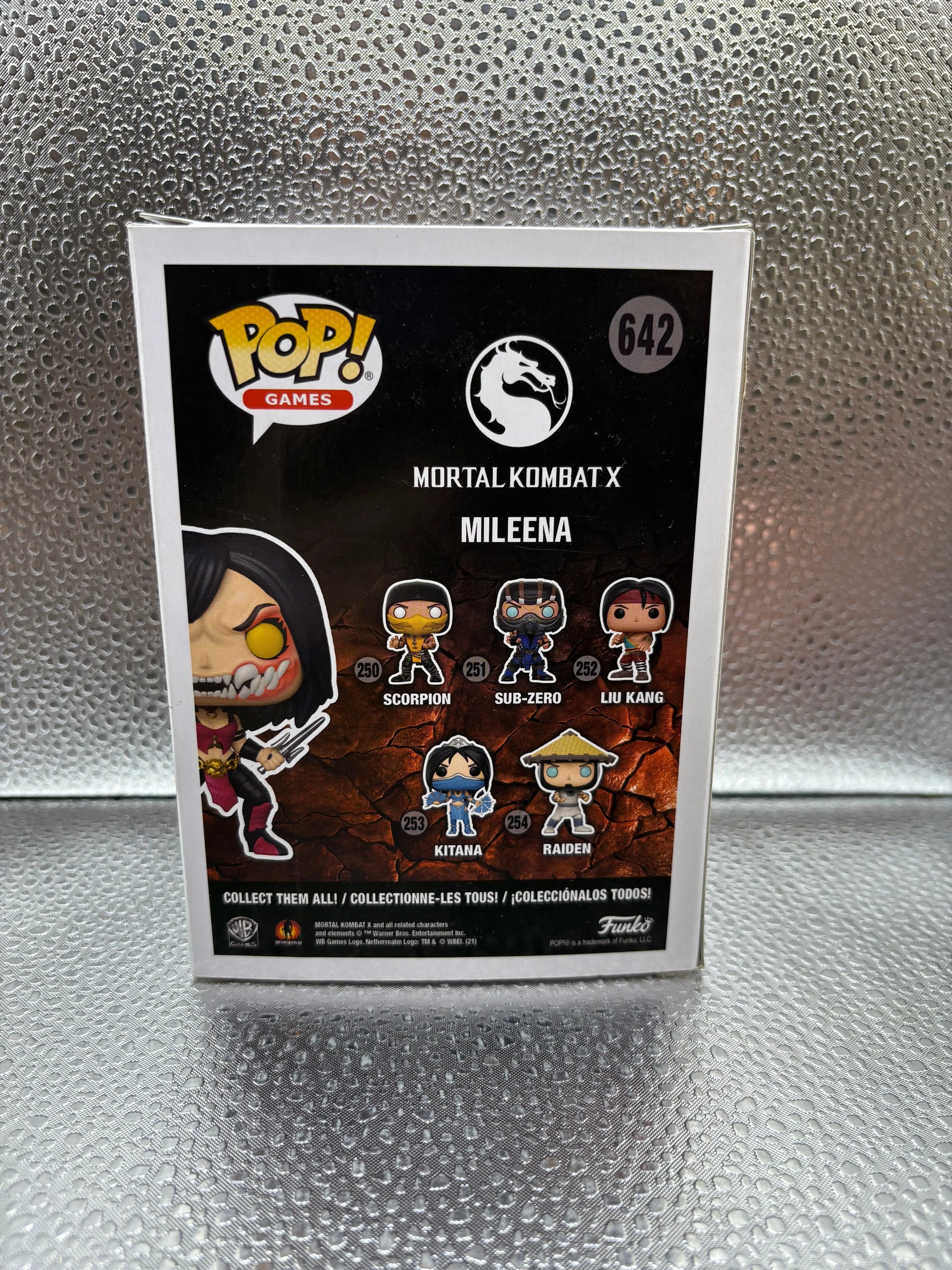 Funko Pop #642 Games Mortal Kombat X Mileena FRENLY BRICKS - Open 7 Days