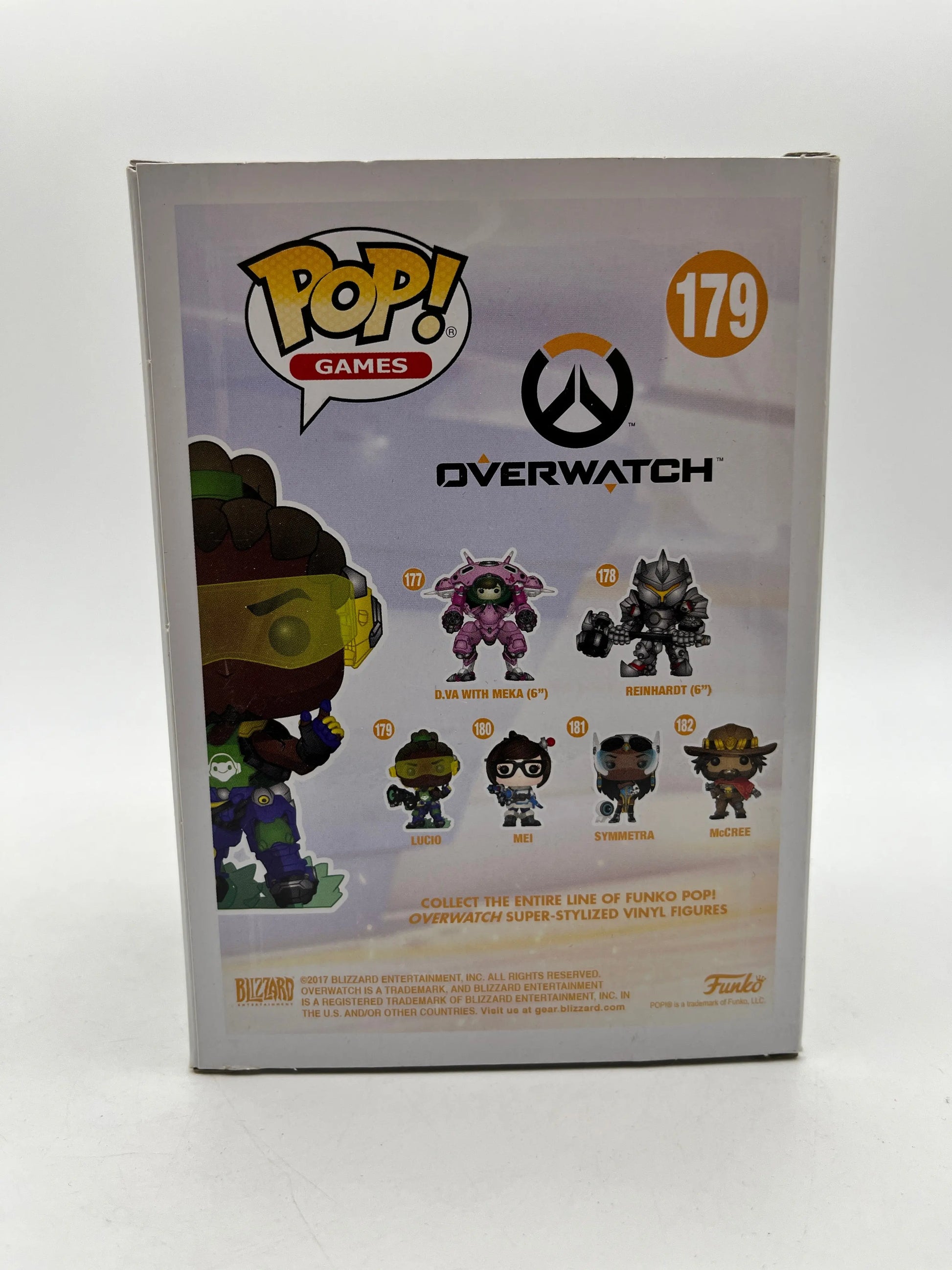 Funko POP! Games Overwatch Lucio #179 - Vinyl Collectable FRENLY BRICKS - Open 7 Days