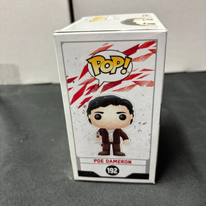 FUNKO Pop Vinyl Poe Dameron #192 FRENLY BRICKS - Open 7 Days