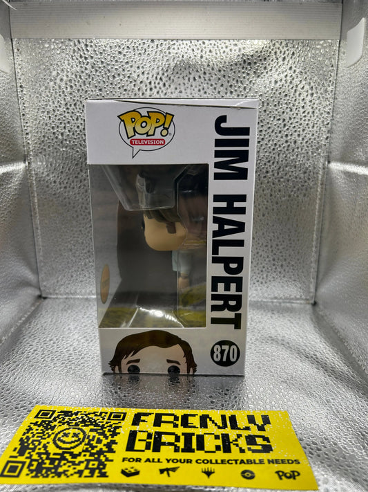 Pop Vinyl Tv #870 Jim Halpert Chase FRENLY BRICKS - Open 7 Days