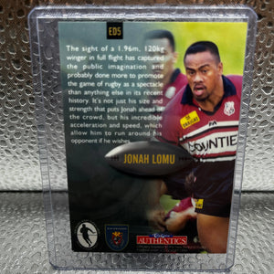 Express Delivery Jonah Lomu ED5 1996 FRENLY BRICKS - Open 7 Days