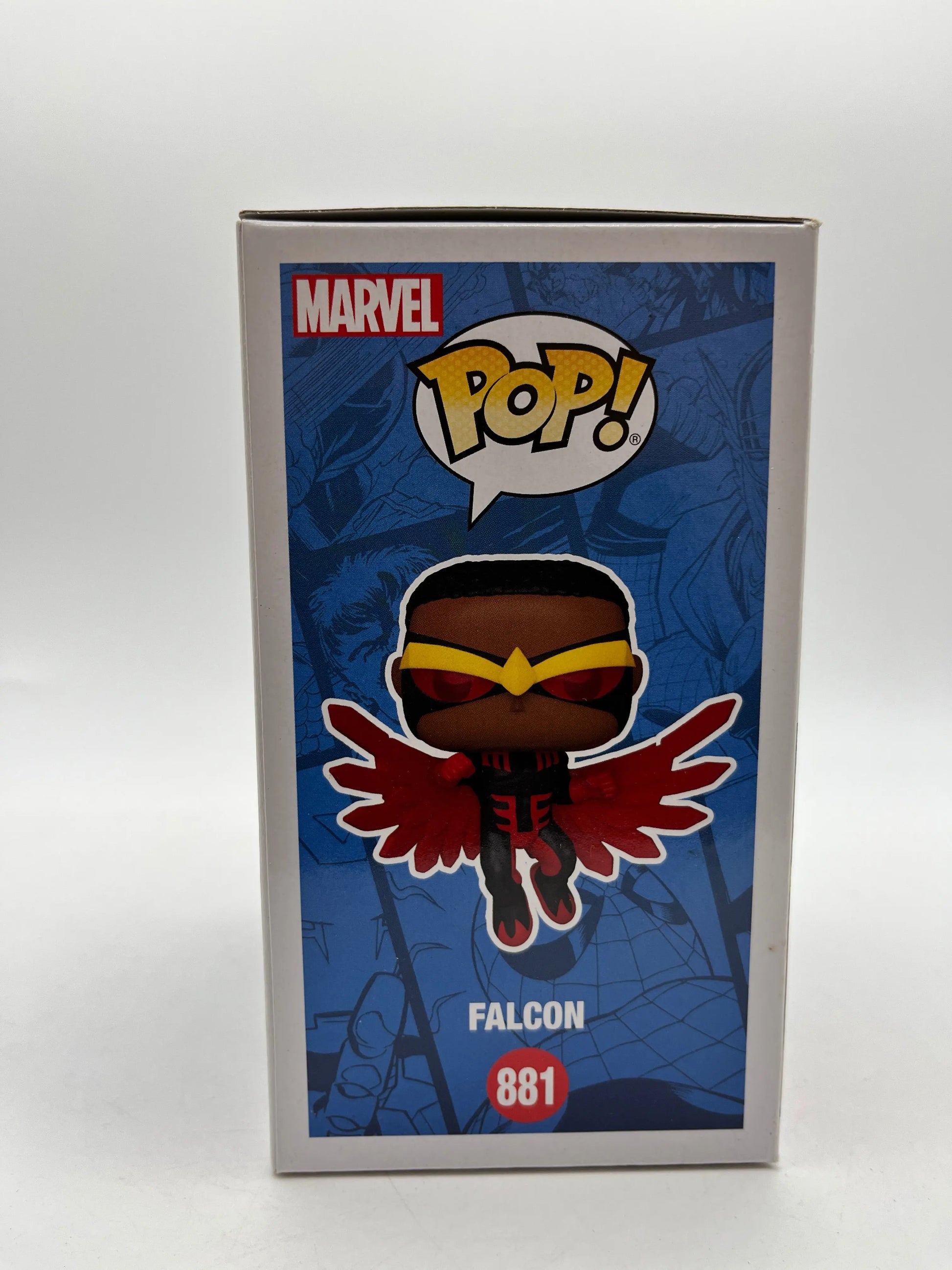 Funko POP! Marvel Falcon #881 - Summer Convention Limited Edition FRENLY BRICKS - Open 7 Days