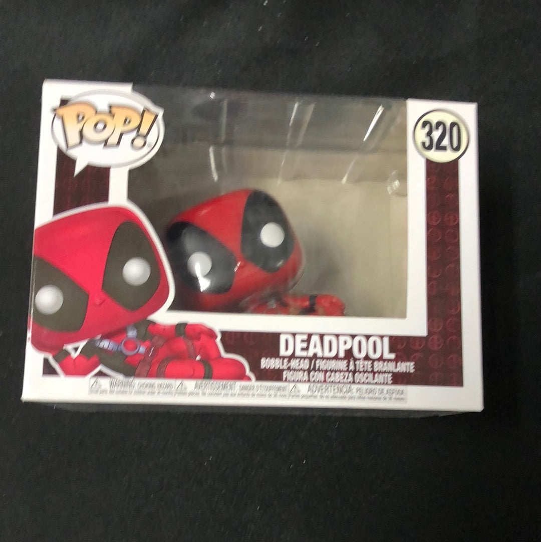 Funko Pop! Marvel Deadpool Casual #320 Vinyl Bobble-Head FRENLY BRICKS - Open 7 Days