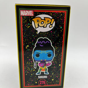 Funko POP! Marvel Black Panther - Shuri #276 - Black Light Special Edition FRENLY BRICKS - Open 7 Days