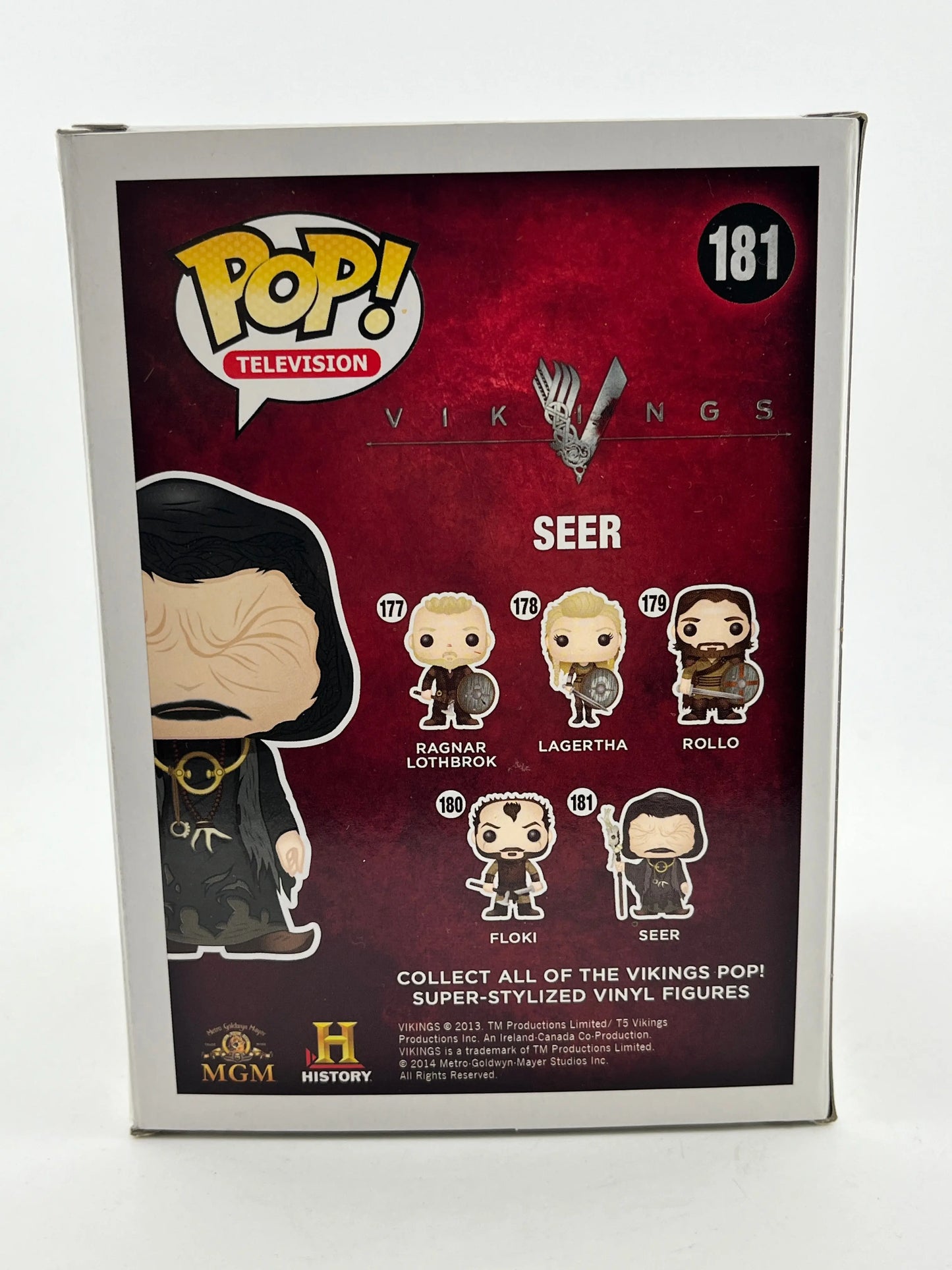 Funko POP! Television Vikings - Seer #181 - Vinyl Collectable FRENLY BRICKS - Open 7 Days