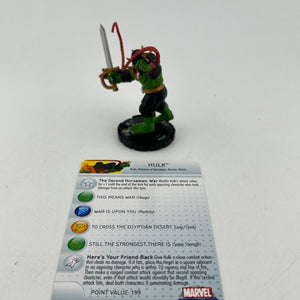 Marvel Heroclix Giant-Size X-Men #051 Hulk - Loose - Card Included FRENLY BRICKS - Open 7 Days
