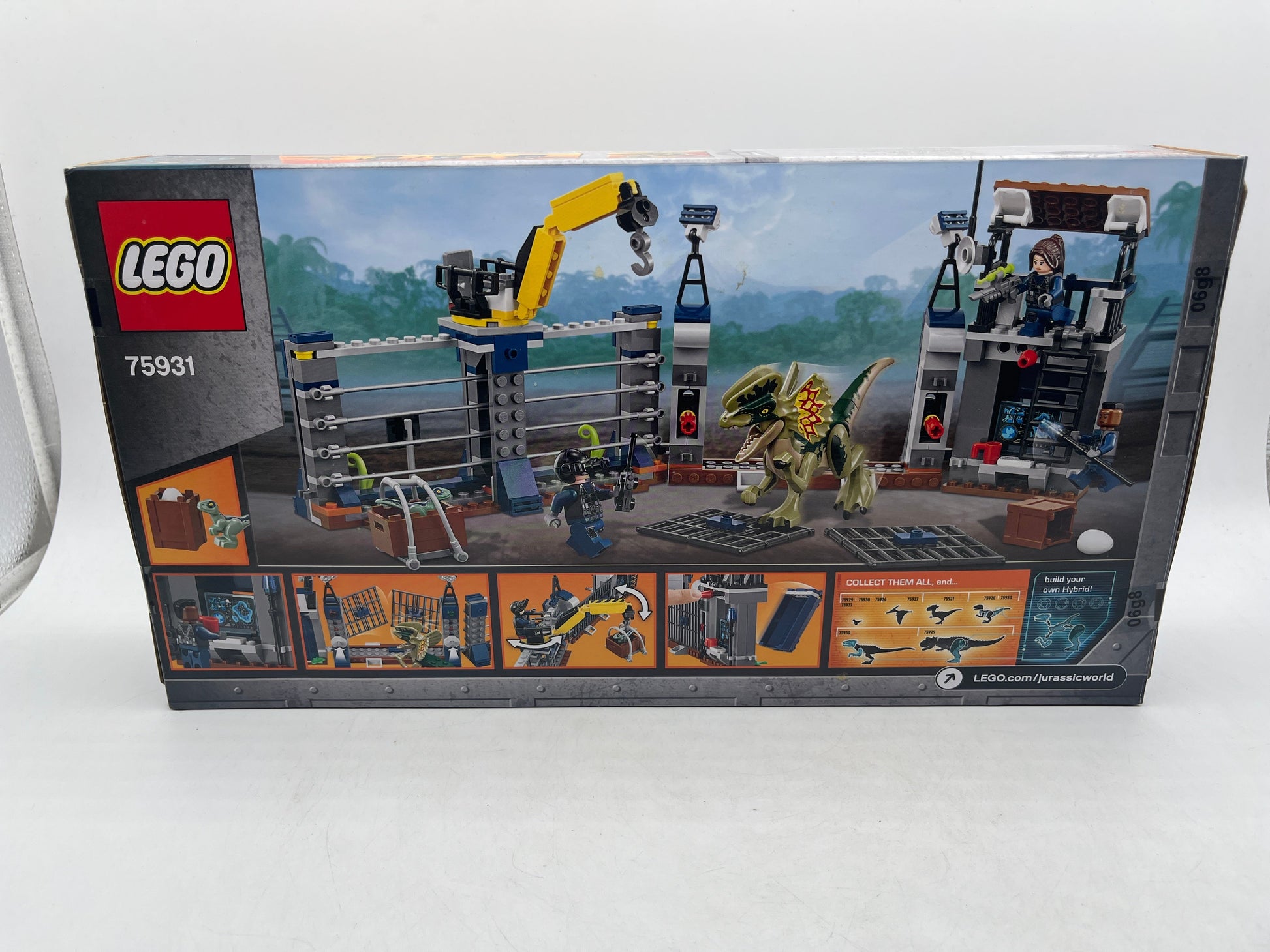 Lego 75931 Jurassic World Dilophosaurus Outpost Attack 2018 - Brand New Sealed FRENLY BRICKS - Open 7 Days