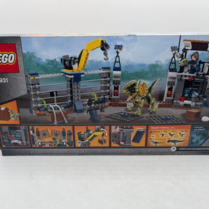 Lego 75931 Jurassic World Dilophosaurus Outpost Attack 2018 - Brand New Sealed FRENLY BRICKS - Open 7 Days
