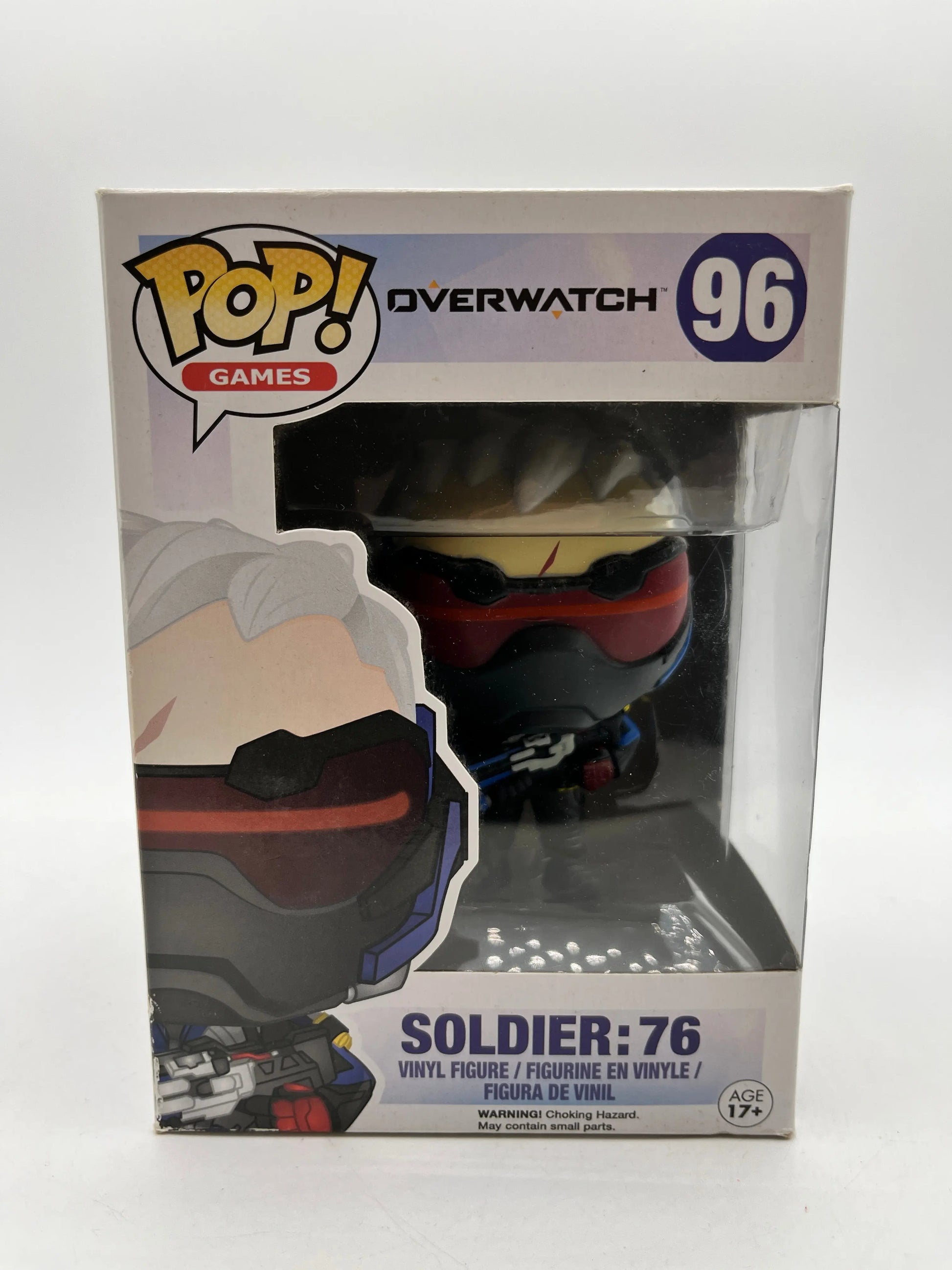 Funko POP! Games Overwatch Soldier :76 #96 - Vinyl Collectable FRENLY BRICKS - Open 7 Days