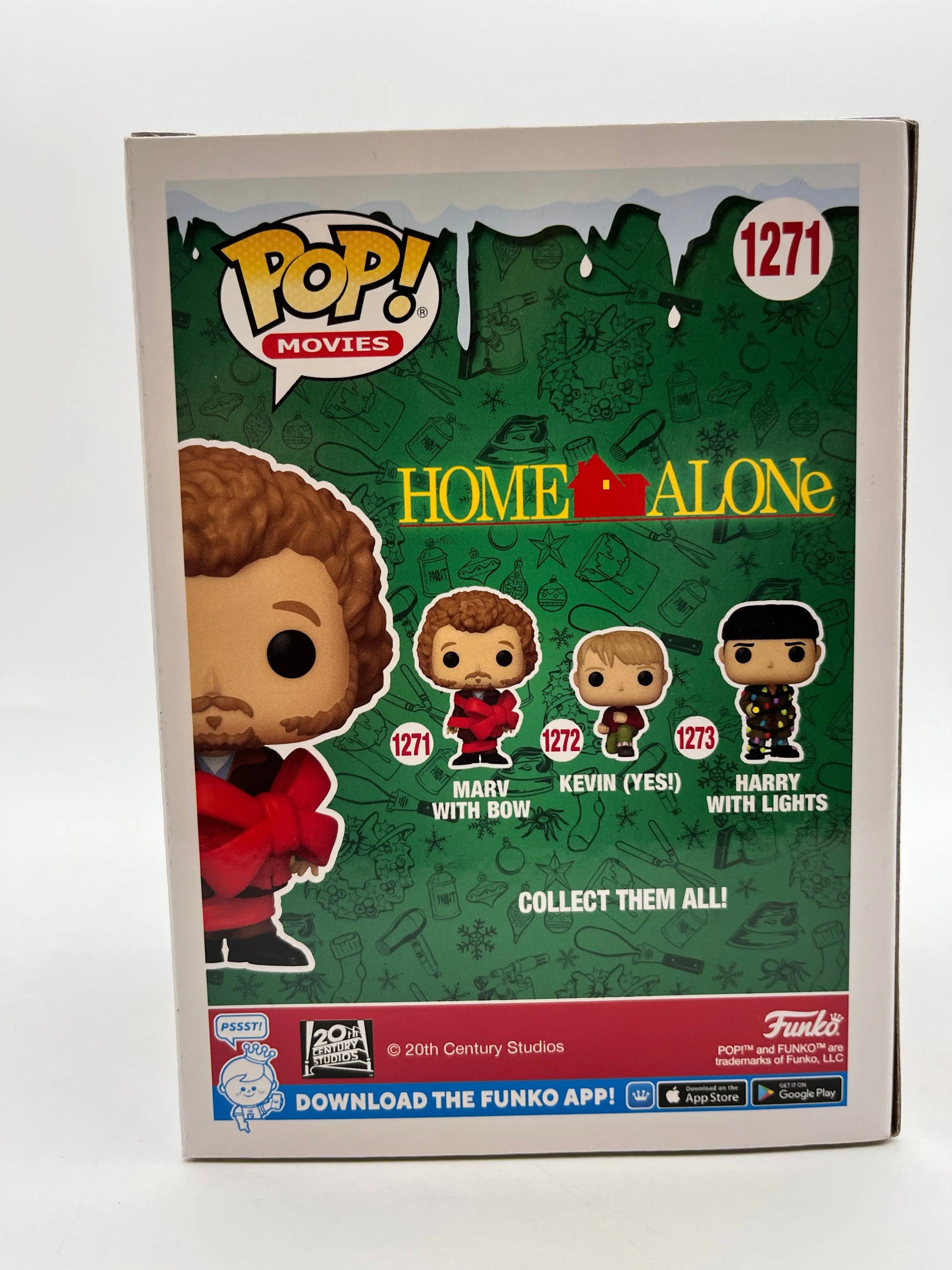 Funko POP! Movies Home Alone Marv With Bow #1271 Special Edition FRENLY BRICKS - Open 7 Days