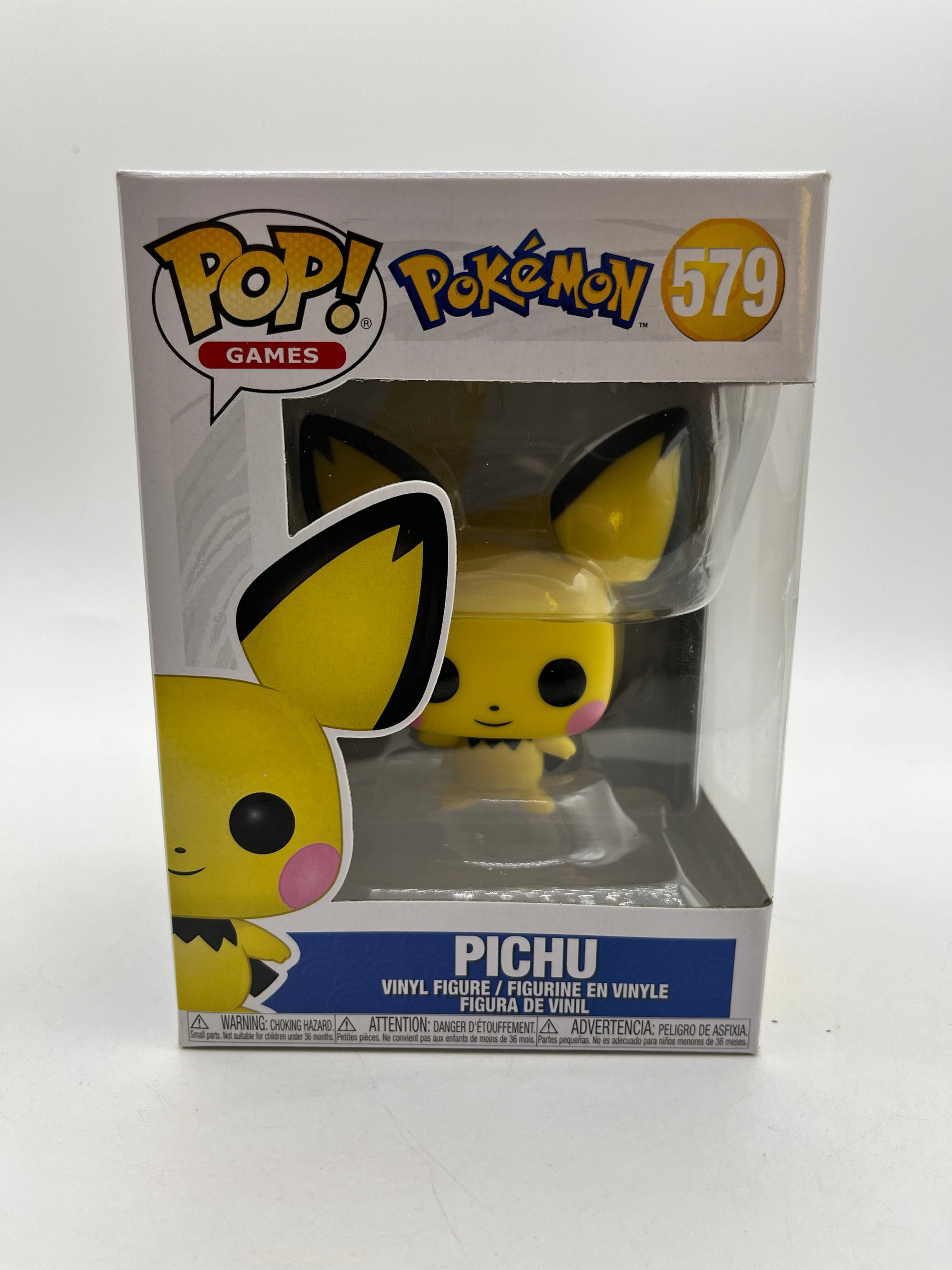 Funko POP! Games Pokémon - Pichu #579 - Vinyl Collectable FRENLY BRICKS - Open 7 Days