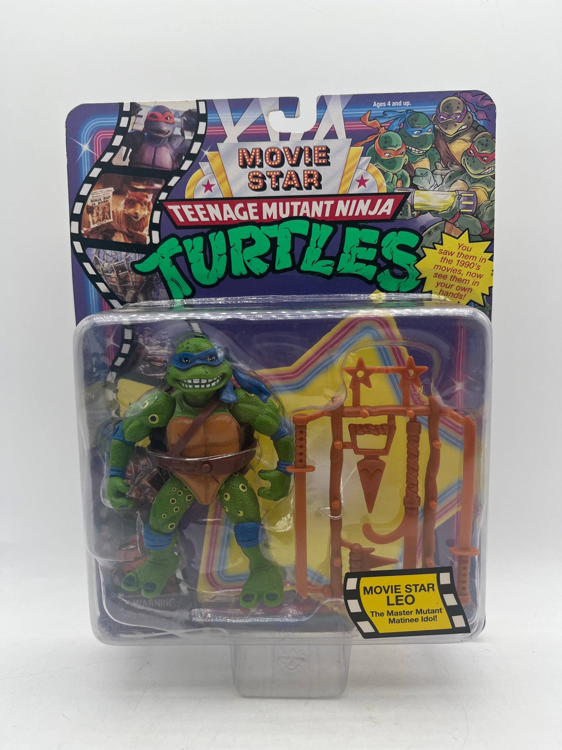 TMNT Teenage Mutant Ninja Turtles Movie Star - Leonardo FRENLY BRICKS - Open 7 Days