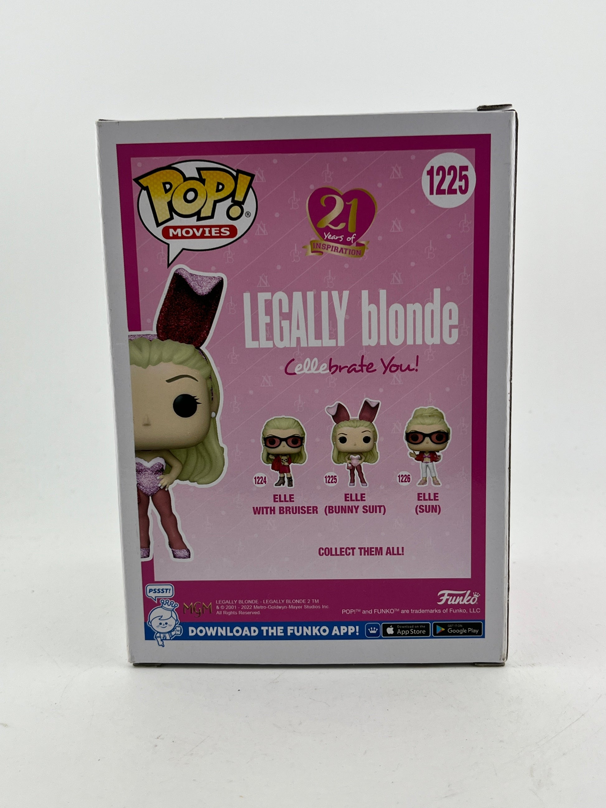 Funko POP! Movies - Legally Blonde - Elle (Bunny Suit) - Special Edition Diamond FRENLY BRICKS - Open 7 Days