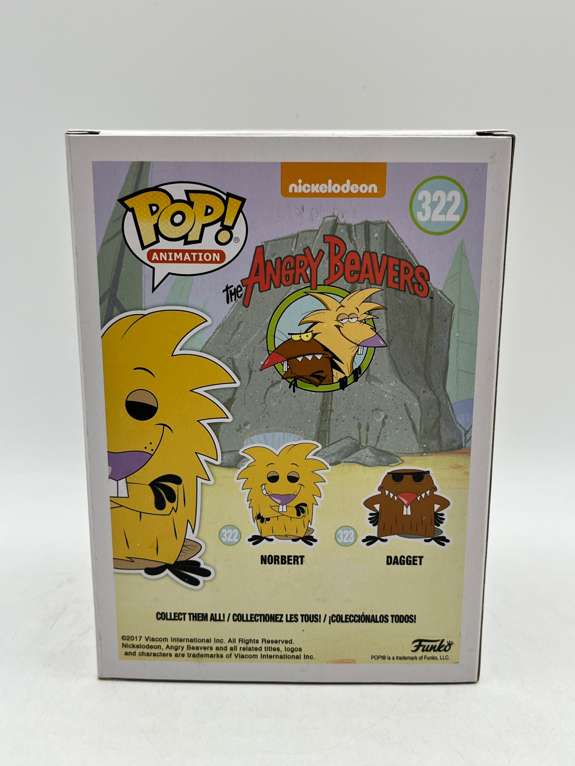 Funko POP! Animation The Angry Beavers - Norbert #322 - Vinyl Collectable FRENLY BRICKS - Open 7 Days