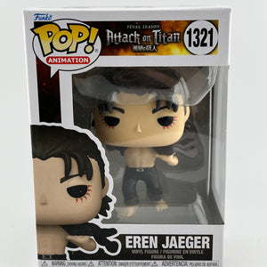 Funko POP! Animation Attack On Titan - Eren Jaeger #1321 - Vinyl Collectable FRENLY BRICKS - Open 7 Days