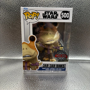 Funko Pop Vinyl #500 Star Wars Jar Jar Binks FRENLY BRICKS - Open 7 Days