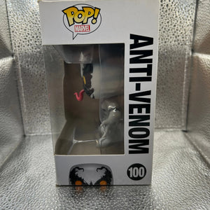 Funko Pop Vinyl Marvel #100 Anti-Venom FRENLY BRICKS - Open 7 Days