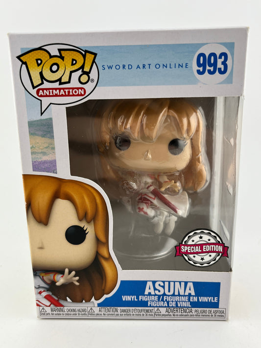 Funko POP! Animation Sword Art Online - Asuna #993 - Special Edition - Vinyl Collectable FRENLY BRICKS - Open 7 Days
