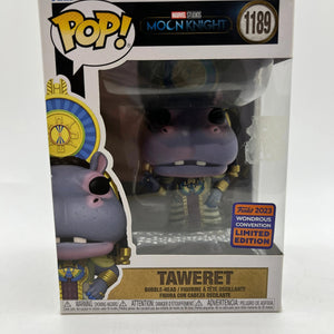 Funko POP! Marvel Moon Knight Taweret #1189 Limited Edition 2023 FRENLY BRICKS - Open 7 Days