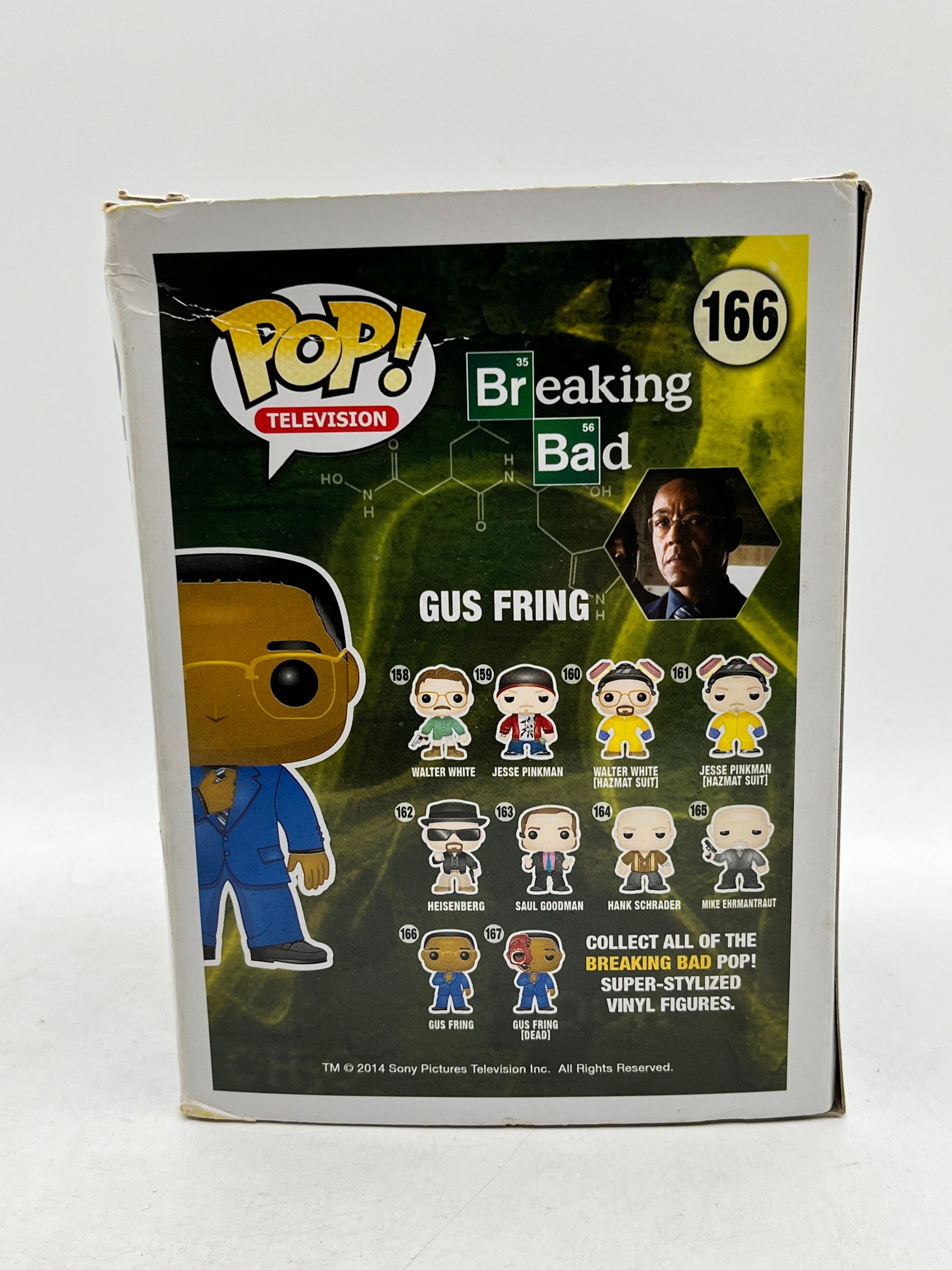 Funko POP! Television Breaking Bad - Gus Fring #166 - Vinyl Collectable FRENLY BRICKS - Open 7 Days