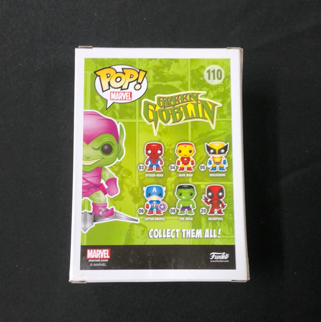 GREEN GOBLIN #110 Pop! Marvel GITD 2016 Summer Con Exclusive Funko Pop FRENLY BRICKS - Open 7 Days