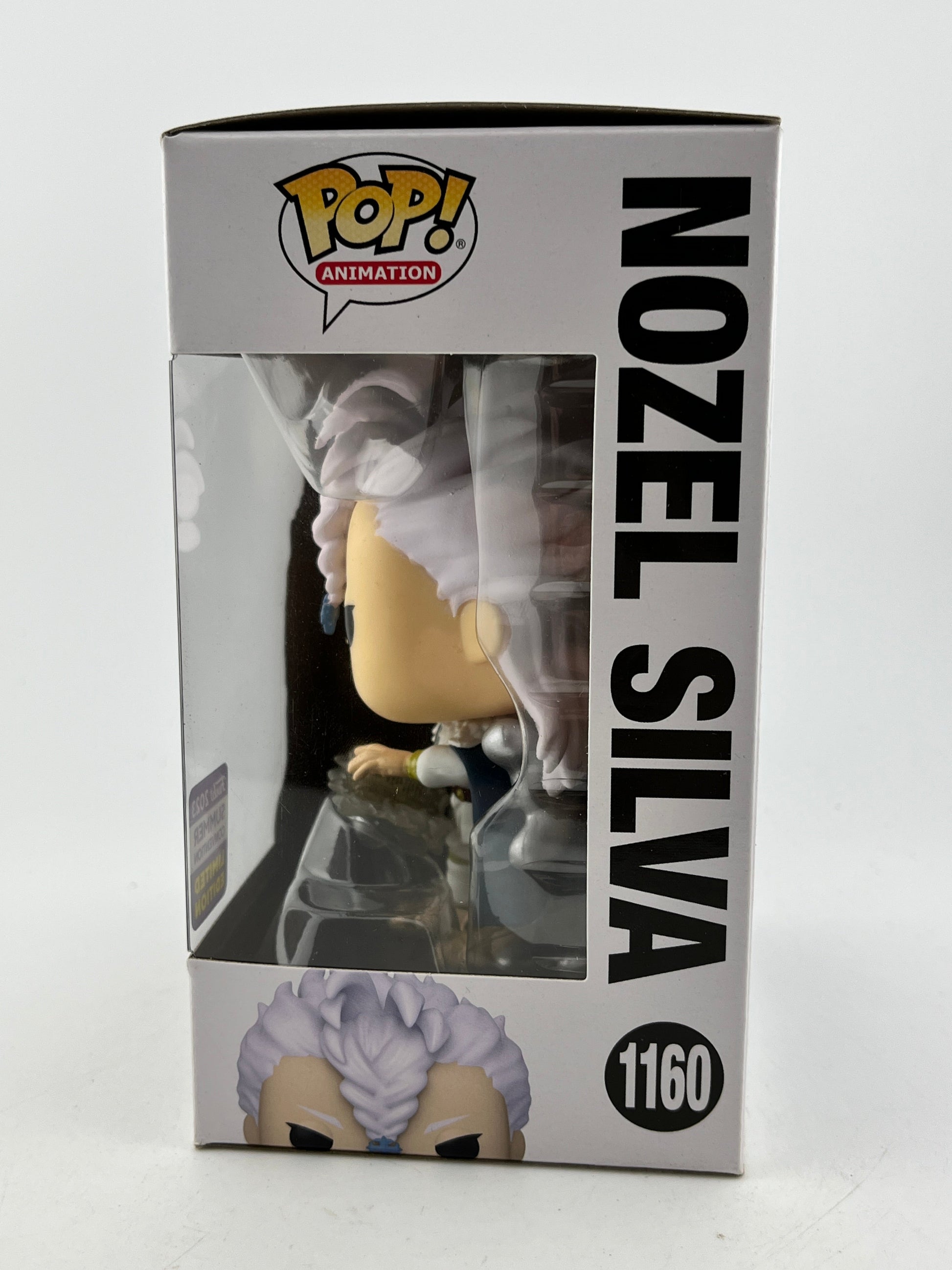 Funko POP! Animation Black Clover - Nozel Silva #1160 - 2023 Summer Limited Edition FRENLY BRICKS - Open 7 Days