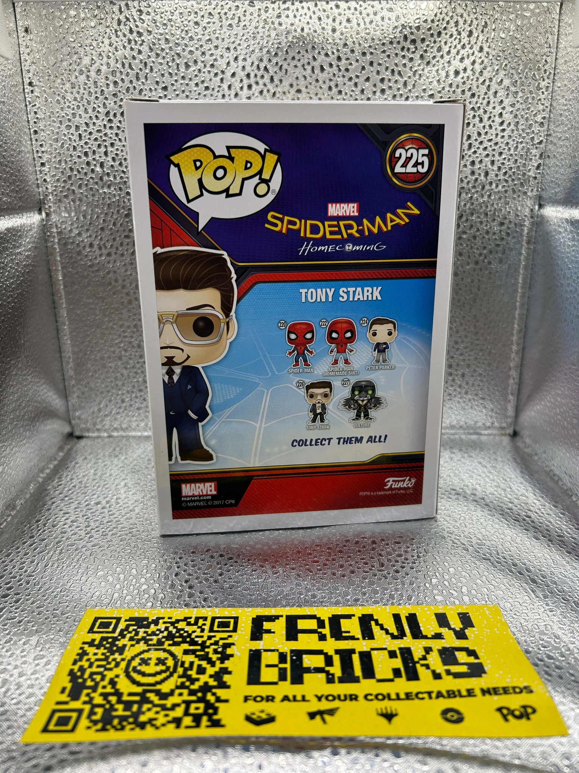 Pop Vinyl Marvel #225 Tony Stark FRENLY BRICKS - Open 7 Days