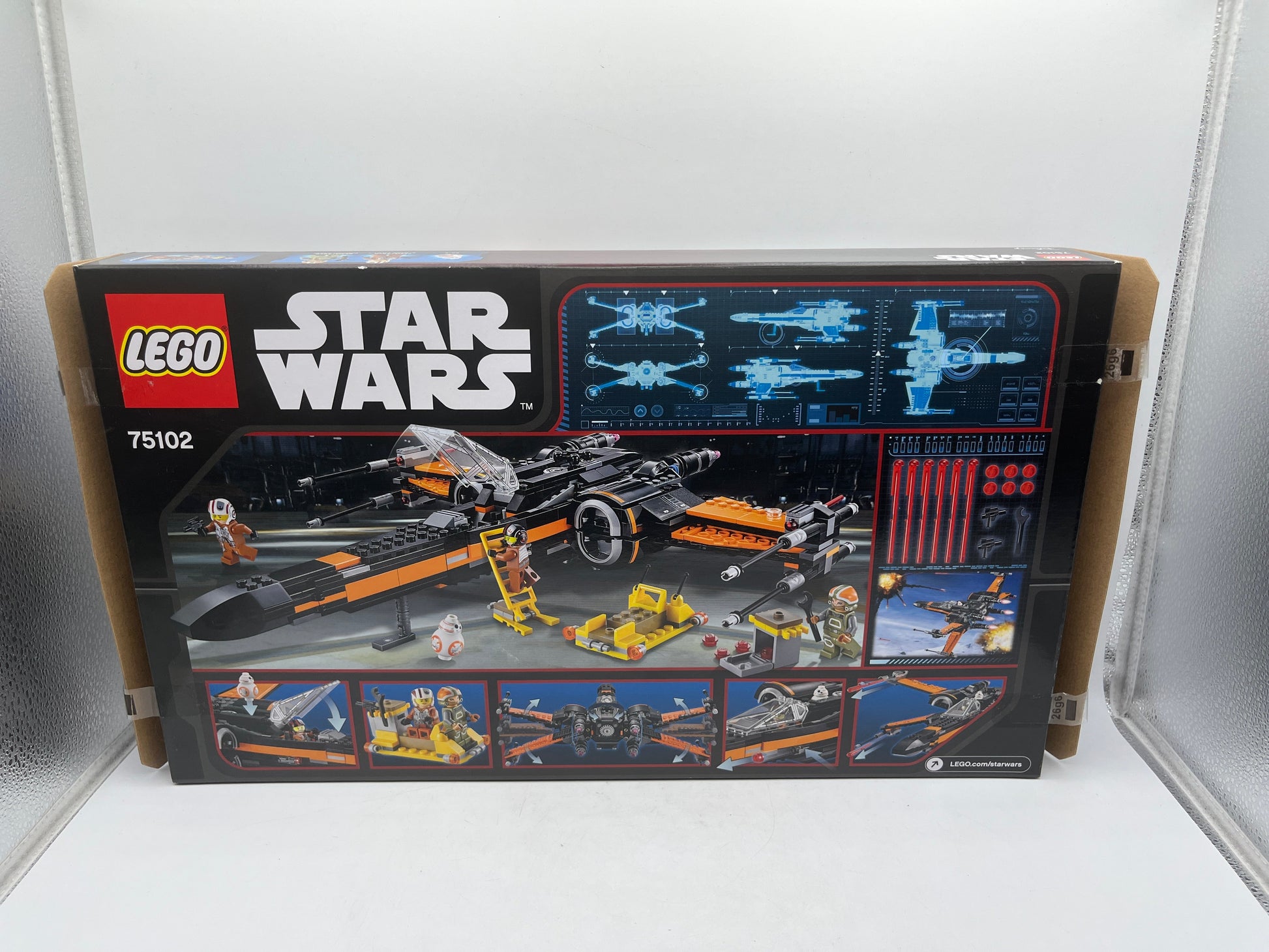BRAND NEW AND SEALED LEGO Star Wars Poe's X-Wing Fighter 75102 FRENLY BRICKS - Open 7 Days