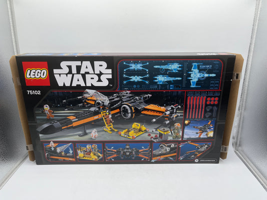 BRAND NEW AND SEALED LEGO Star Wars Poe's X-Wing Fighter 75102 FRENLY BRICKS - Open 7 Days